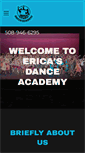 Mobile Screenshot of ericasdanceacademy.com